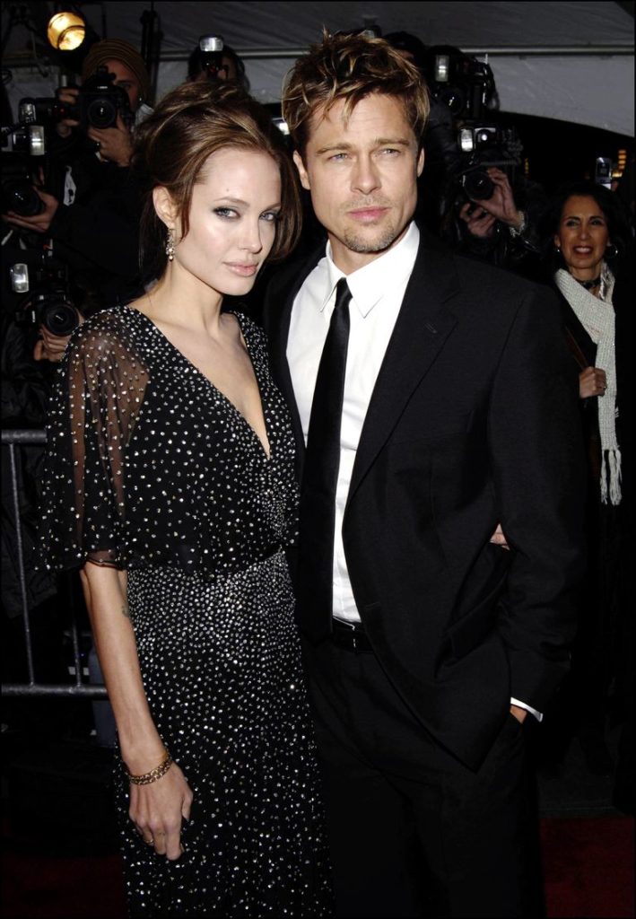 Brad Pitt a první syn Know s Angelinou Jolie